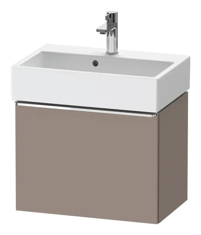 Duravit D-Neo Waschtischunterschrank mit 1 Auszug Griff Chrom Hochglanz 584 x 440 x 372 mm - Basalt Matt Sale