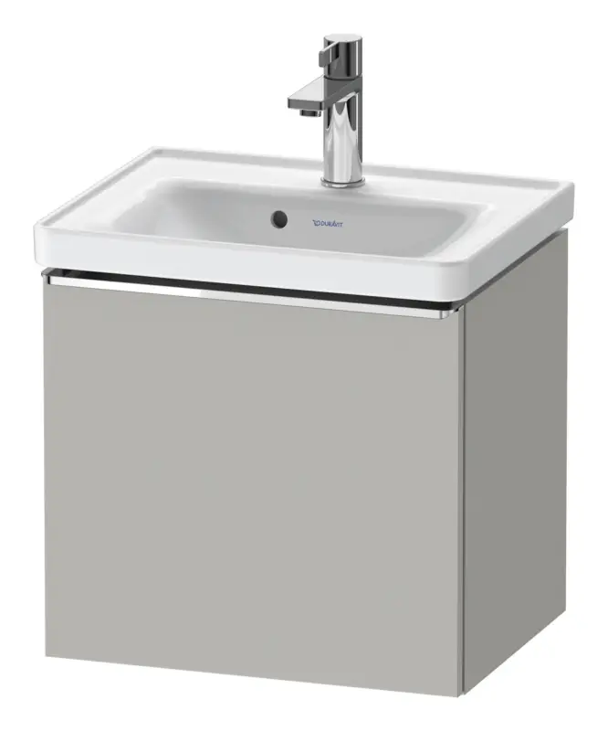 Duravit D-Neo Waschtischunterschrank mit 1 Auszug Griff Chrom Hochglanz 484 x 440 x 372 mm - Betongrau Matt Sonderangebot