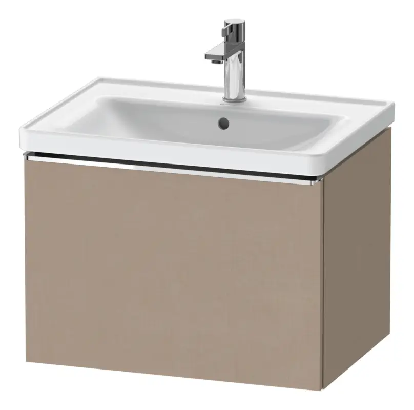 Sonderaktion Duravit D-Neo Waschtischunterschrank mit 1 Auszug Griff Chrom Hochglanz 634 x 440 x 452 mm - Leinen Matt