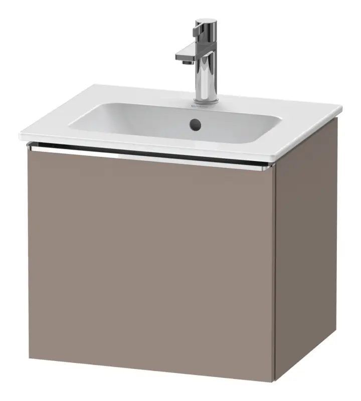 Duravit D-Neo Waschtischunterschrank mit 1 Auszug Griff Chrom Hochglanz 510 x 440 x 402 mm - Basalt Matt Saisonangebot