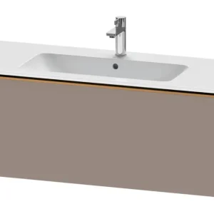 Abverkauf Duravit D-Neo Waschtischunterschrank mit 1 Auszug Griff Bronze Gebürstet 1210 x 440 x 462 mm - Basalt Matt
