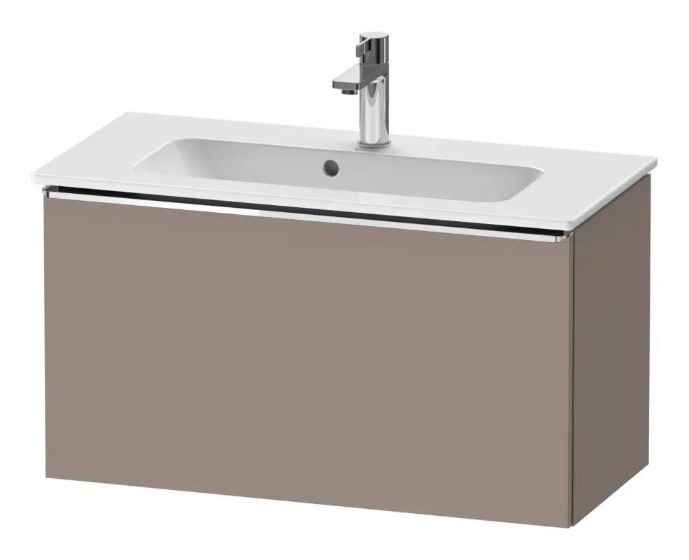 Sonderangebot Duravit D-Neo Waschtischunterschrank mit 1 Auszug Griff Chrom Hochglanz 810 x 440 x 372 mm - Basalt Matt