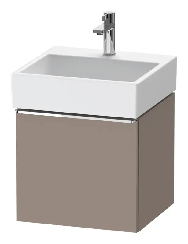Duravit D-Neo Waschtischunterschrank mit 1 Auszug Griff Chrom Hochglanz 484 x 440 x 442 mm - Basalt Matt Direkt Vom Hersteller