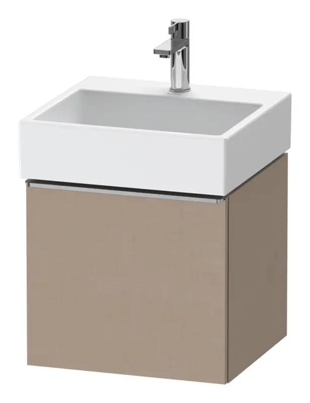 Sale Duravit D-Neo Waschtischunterschrank mit 1 Auszug Griff Edelstahl Gebürstet 484 x 440 x 442 mm - Leinen Matt