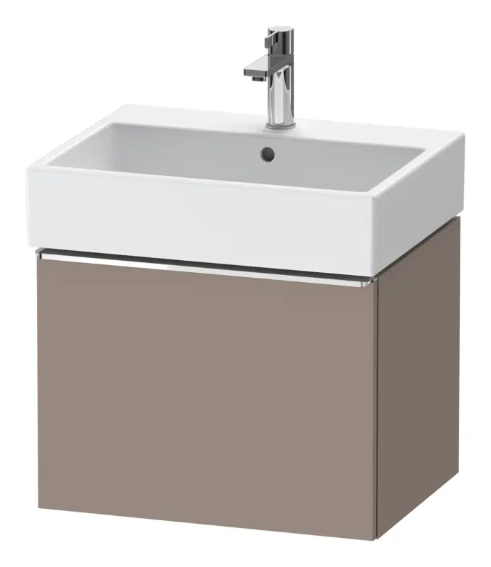 Duravit D-Neo Waschtischunterschrank mit 1 Auszug Griff Chrom Hochglanz 584 x 440 x 442 mm - Basalt Matt Saisonangebot