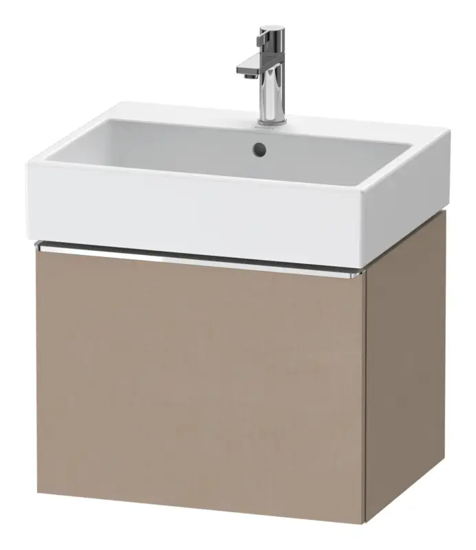 Billig Duravit D-Neo Waschtischunterschrank mit 1 Auszug Griff Chrom Hochglanz 584 x 440 x 442 mm - Leinen Matt
