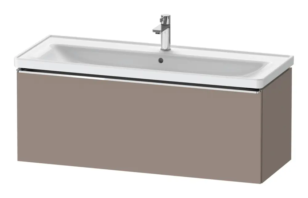 Duravit D-Neo Waschtischunterschrank mit 1 Auszug Griff Chrom Hochglanz 1184 x 440 x 452 mm - Basalt Matt Bestpreis