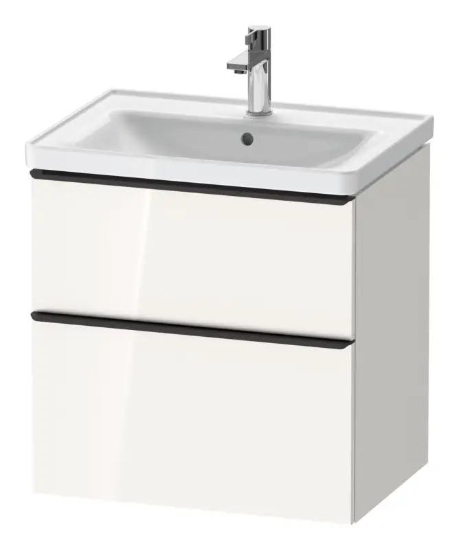 Preiswert Duravit D-Neo Waschtischunterschrank mit 2 Auszügen Griff Chrom Hochglanz 634 x 625 x 452 mm - Nussbaum dunkel Matt