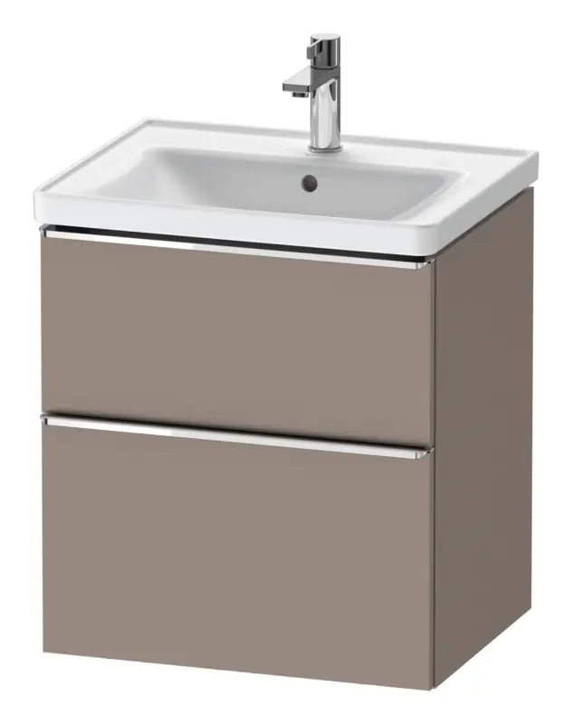 Knallerangebot Duravit D-Neo Waschtischunterschrank mit 2 Auszügen Griff Chrom Hochglanz 584 x 625 x 452 mm - Basalt Matt