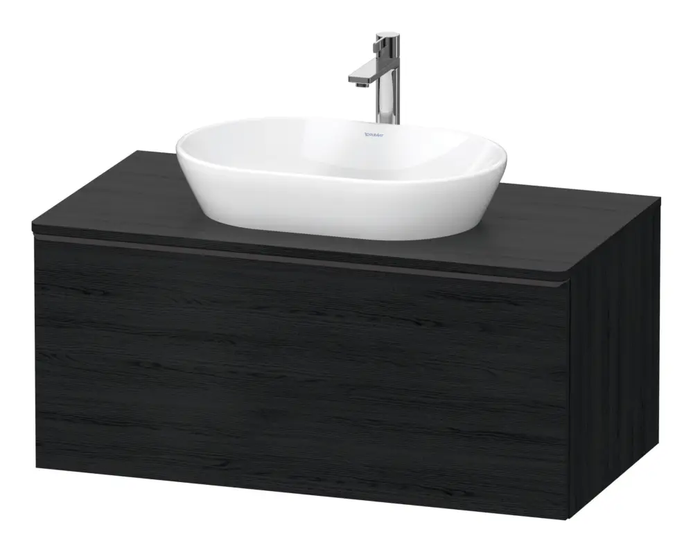 Duravit D-Neo Konsolenwaschtischunterschrank mit 1 Auszug Griff Diamantschwarz Matt 1000 x 550 x 459 mm, Wdh, Eiche Schwrz.Matt, De 1000 x 459 x 550 mm - Eiche Schwarz Matt Preiswert