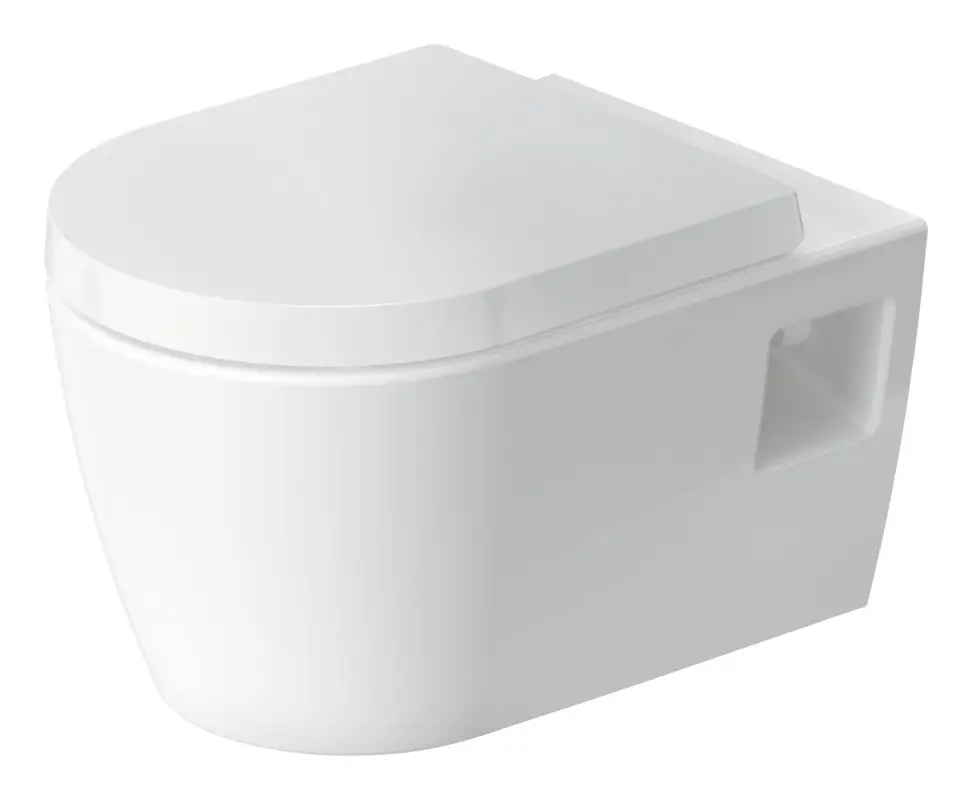 Duravit ME by Starck Tiefspül-WC wandhängend 370 x 540 mm - Weiß Hochglanz mit DuraShield Aktuell