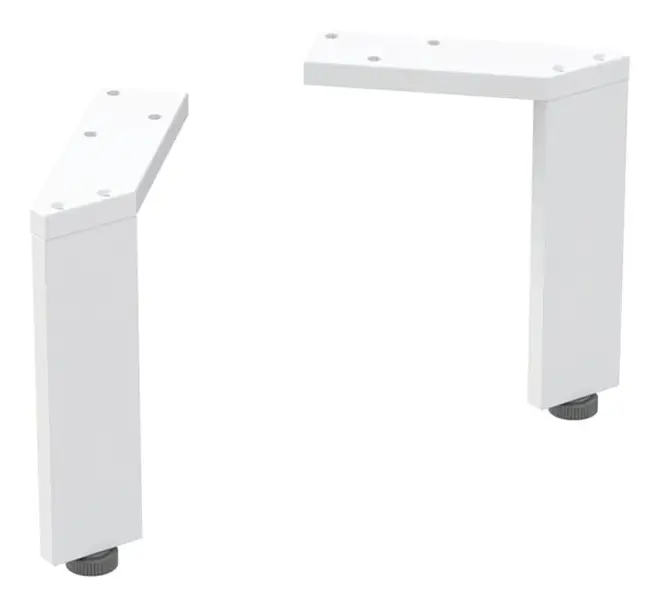Preisreduziert Geberit Geberit Acanto / Renova Plan / Smyle / iCon Möbelfüße Höhe 150 mm - Weiß