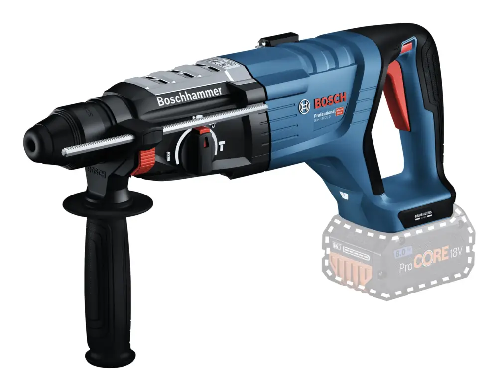 Bosch Professional Akku-Bohrhammer mit SDS plus Heavy Duty GBH 18V-28 D Ohne Akku - im Karton Preisreduziert