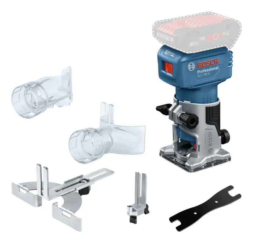 Bosch Professional Akku-Kantenfräse GLF 18V-8 Ohne Akku - im Karton Günstig
