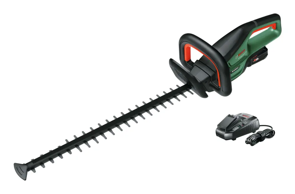 Rabatt Bosch Garten Akku-Heckenschere UniversalHedgeCut 18V-55 mit 1x Akku 2,5 Ah - im Karton