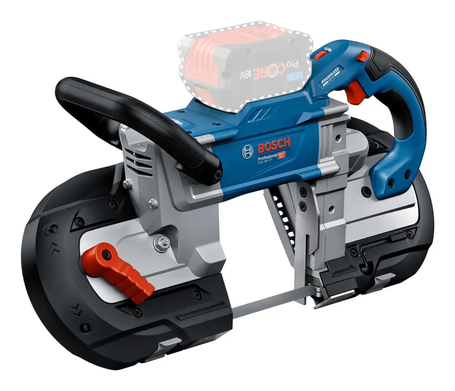 Begrenztes Angebot Bosch Professional Akku-Bandsäge GCB 18V-127 Ohne Akku - im Karton