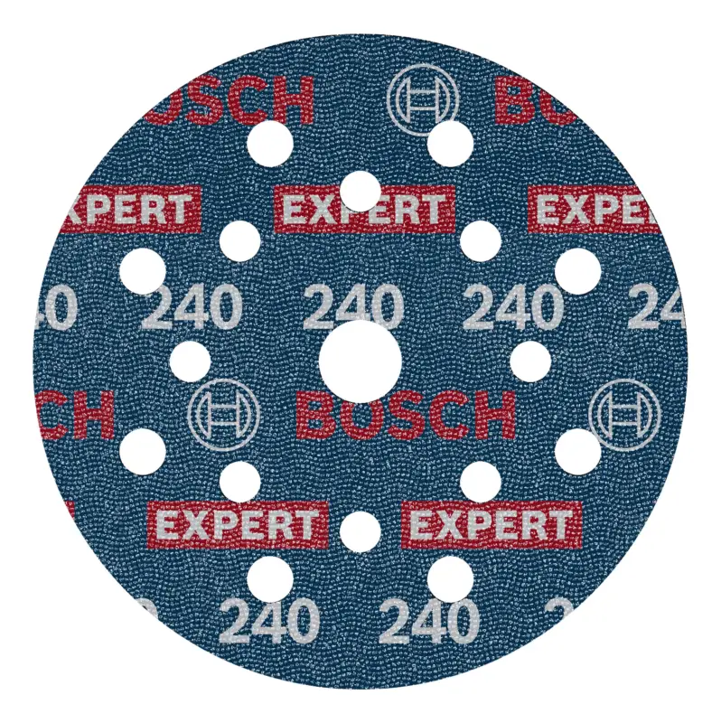 Bosch Expert O780 Folienschleifscheibe, 125 mm, K240 - 6er Pack (Verpackungseinheit 5 Stück) Kracherpreis