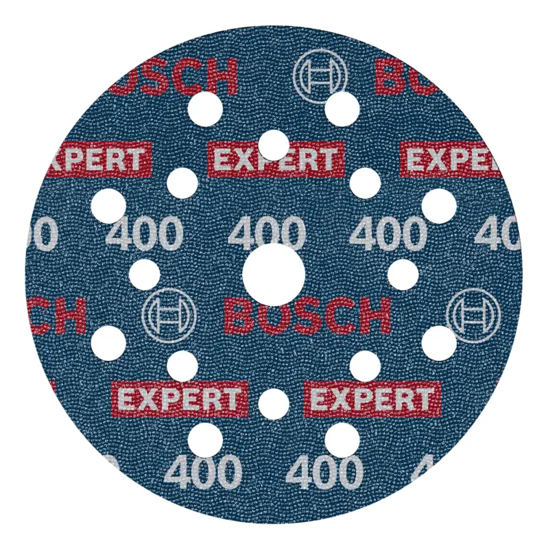 Bosch Expert O780 Folienschleifscheibe, 125 mm, K400 - 6er Pack (Verpackungseinheit 5 Stück) Highlight