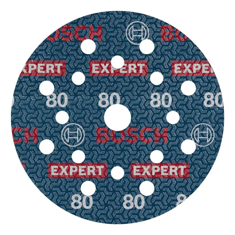 Bosch Expert O780 Folienschleifscheibe, 125 mm, K80 - 6er Pack (Verpackungseinheit 5 Stück) Finale Aktion