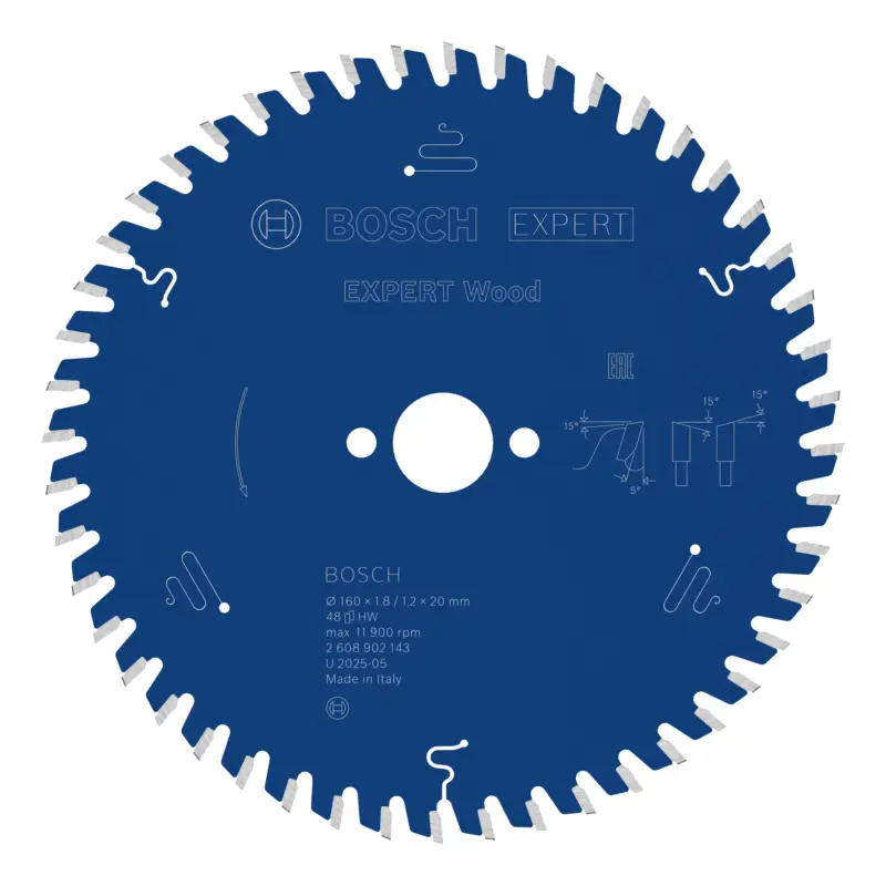 Preisknaller Bosch Expert Wood Kreissägeblatt, 160 x 1,8 x 20 mm, 48 Zähne
