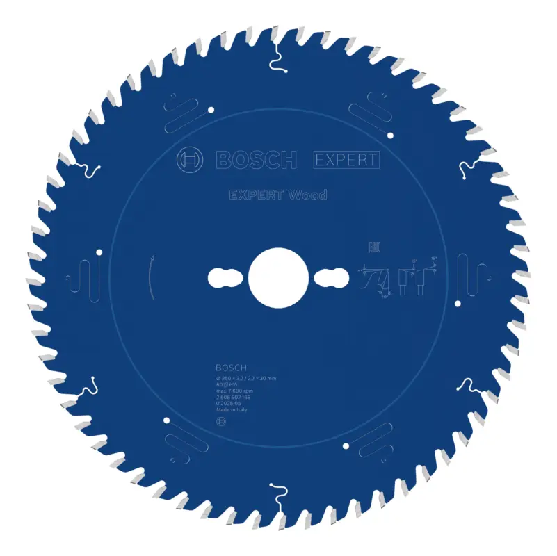 Bosch Expert Wood Kreissägeblatt, 250 x 3,2 x 30 mm, 60 Zähne Preis Gesenkt