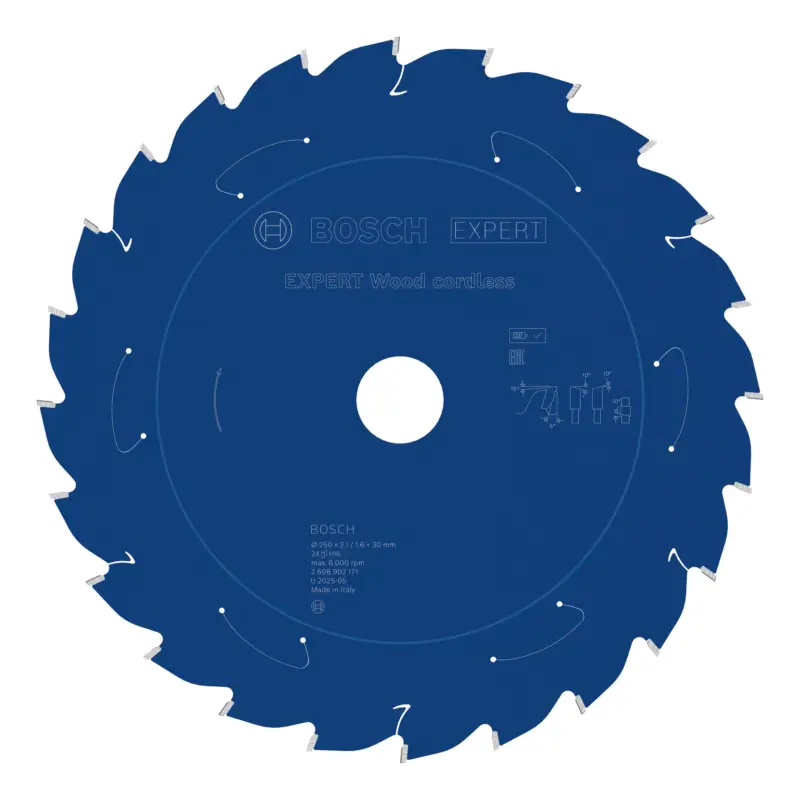 Sonderaktion Bosch Expert Wood Kreissägeblatt, 250 x 30 mm, 24 Zähne