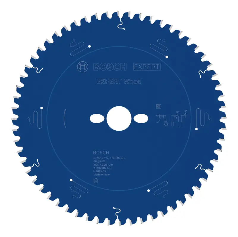 Bosch Expert Wood Kreissägeblatt, 260 x 30 mm, 60 Zähne Neue Ware