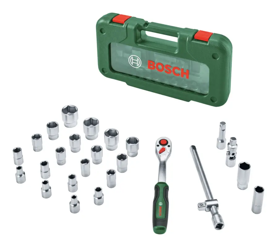 Bosch Handwerkzeug 1/2"-Ratschen-Set, 26-teilig Mega-Angebot