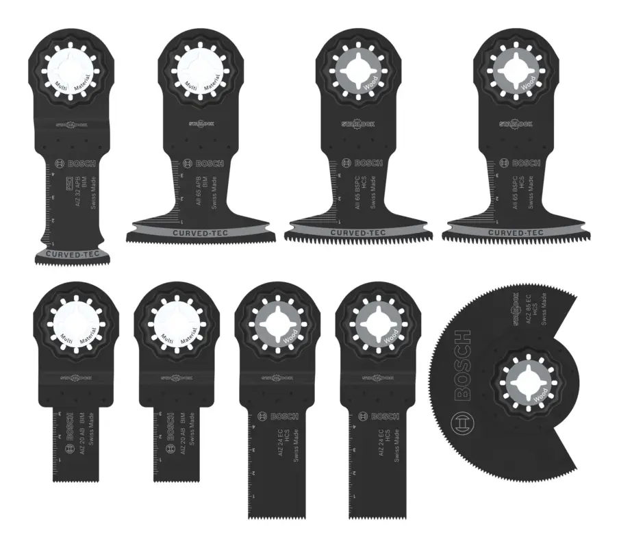 Top-Seller Bosch Line Holz- und Weichmetall-Set, 9-teilig (Verpackungseinheit 10 Sets)