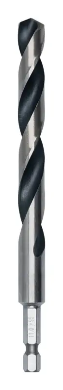 Sale Bosch Line Metal HSS Spiralbohrer, 11 x 94 x 142 mm, HEX 1/4" Schaft (Verpackungseinheit 5 Stück)