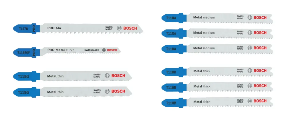 Bosch Line Stichsägeblatt-Set Metal Advanced, 10-teilig Preisreduziert