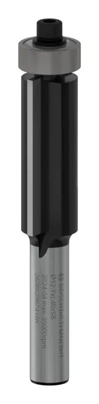 Versand Am Gleichen Tag Bosch Pro Bündigfräser mit unterem Kugellager, D 12,7 mm, L 40 mm, S 8 mm