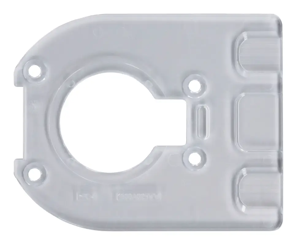 Bosch Pro Grundplatte, halbrund, 7 x 93 x 118 mm Neue Ware