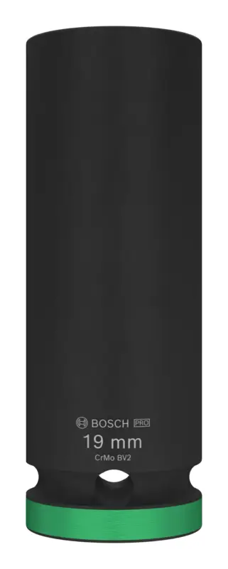 Bosch Pro Impact Steckschlüsselsatz, 1/2", 19 mm, tief Super-Preis
