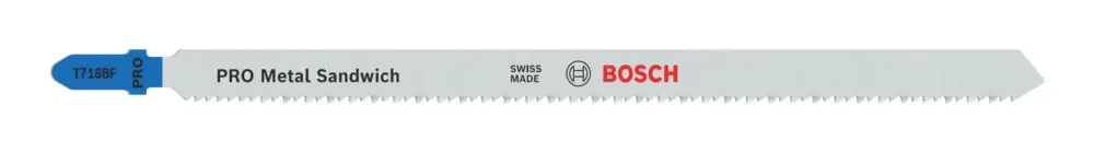 Begrenztes Angebot Bosch Pro Metal Sandwich T718BF Stichsägeblatt, 180 mm - 5er Pack (Verpackungseinheit 10 Stück)