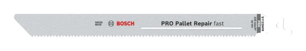 Bosch Pro Pallet Repair fast S1122HFR Säbelsägeblatt, 0,9 x 19 x 225 mm - 100er Pack Angebot