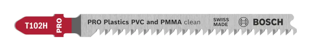 Preis Gesenkt Bosch Pro Plastics PVC and PMMA clean T102H Stichsägeblatt, 100 mm - 3er Pack (Verpackungseinheit 10 Stück)