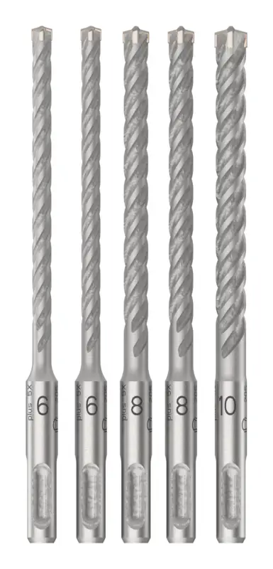 Bosch Pro SDS plus-5X Hammerbohrer-Set, 6/6/8/8/10 mm, 5-teilig Angebot