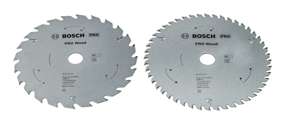 Bosch Pro Wood-Kreissägeblatt 165 mm, kabellos, Promo-Pack - 2er Pack Direkt Vom Hersteller