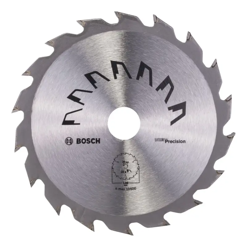 Neu Bosch Zubehör Kreissägeblatt Precision, 140 x 20 mm, Zähnezahl 18