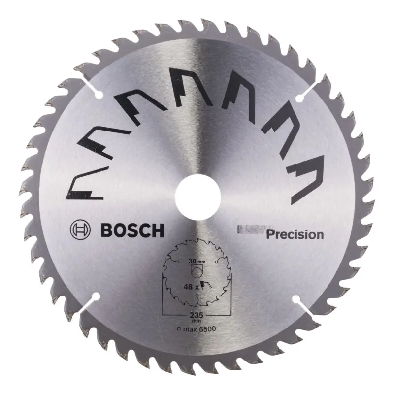 Nur Heute Bosch Zubehör Kreissägeblatt Precision, 235 x 30 mm, Zähnezahl 48