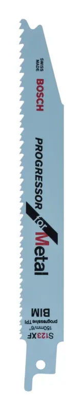 Bosch Zubehör Säbelsägeblatt Bimetall, S 123 XF Progressor for Metal - 2er Pack (Verpackungseinheit 5 Stück) Billig