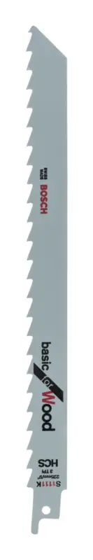 Bosch Zubehör Säbelsägeblatt HCS, S 1111 K Basic for Wood - 2er Pack (Verpackungseinheit 5 Stück) Jetzt Kaufen