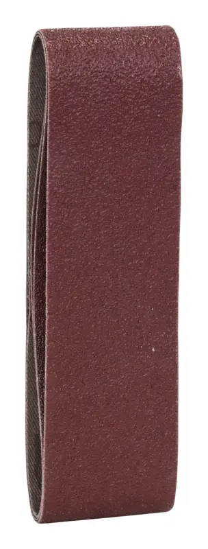 Bosch Zubehör Schleifband-Set, 40 x 303 mm, für Bosch-Varioschleifer, rote Qualität K60-120, 3-teilig (Verpackungseinheit 2 Sets) Finale Aktion
