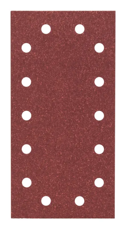 Neue Ware Bosch Zubehör Schleifblatt, 115 x 230 mm, für Schwingschleifer, K80, 14 Löcher - 10er Pack