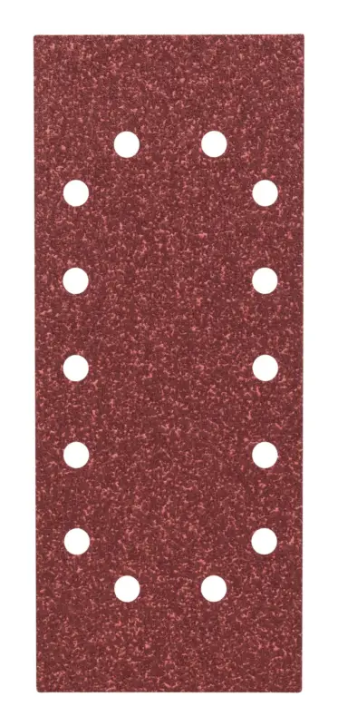 Zertifiziert Bosch Zubehör Schleifblatt, 115 x 280 mm, für Schwingschleifer, K40, 14 Löcher - 10er Pack