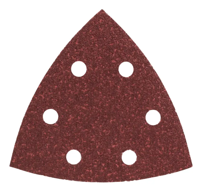 Abverkauf Bosch Zubehör Schleifblatt, 93 mm, für Deltaschleifer, K60 - 5er Pack (Verpackungseinheit 5 Stück)