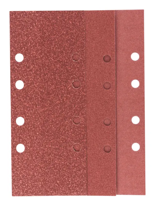 Garantierte Lieferung Bosch Zubehör Schleifblatt-Set, 93 x 230 mm, für Schwingschleifer, K60/120/180, 8 Löcher, 10-teilig