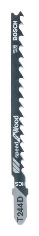 Bosch Zubehör Stichsägeblatt HCS, T 244 D Speed for Wood - 2er Pack (Verpackungseinheit 5 Stück) Bestpreis