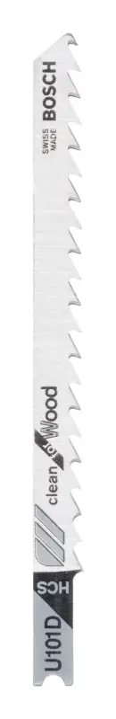 Preiswert Bosch Zubehör Stichsägeblatt HCS, U 101 D Clean for Wood - 2er Pack